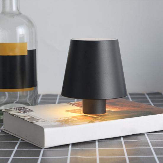 Лампа 3 цвета, яркость, регулируемая, аккумуляторная, беспроводная, с сенсорным управлением, настольная лампа, домашний офис, бар