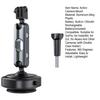 Action Camera Suction Cup Mount for GoPro for Insta360 for DJI 360 Degrees Adjustable Car Windshield Mount Folding Sports Camera Holder