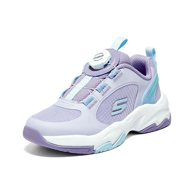 Skechers Девочки Низкие Беговые Кроссовки Детские Кроссовки Фиолетовые 319037L-LAV