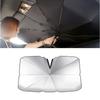 1PC Car Sunshade Umbrella-style Front Glass Sunshade Sunscreen Heat Insulation Cloth Car Windshield Sunshade Car Umbrella Shade