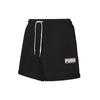 Summer Stripes Sweat Shorts Women Shorts Black 845873-01