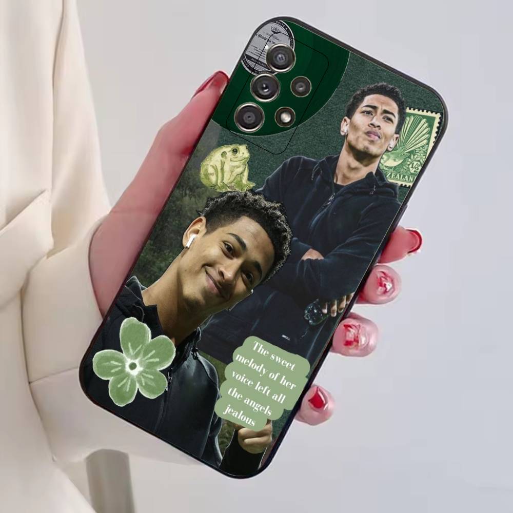 Чехол для телефона J-Jude F-Football Bellinghams для Samsung S25, S24, S21, S22, S23, S30, Ultra, S20, Plus, Fe, Lite, Note, 10, Черный чехол