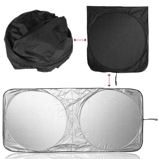 Car Front Window Sun Shade Visor Folding Windshield Anti-UV Cover Protector