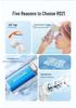 2025 High-Speed Portable USB Folding Fan: 100-Speed Handheld Mini Cooler