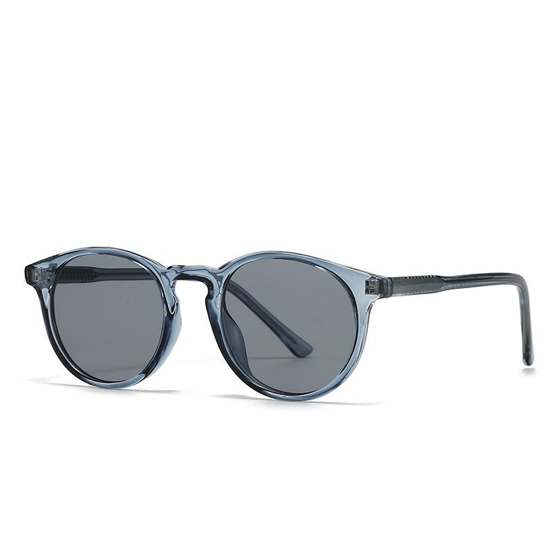 European And American Trendyy Street Photography Retro Literary Acrylic Insert Sunglasses Modern Charm Ins Sunglasses 28030