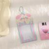 1Pc  Cute Cartoon Ice Cream Animal PVC Card Holder Kpop Star 3 Inch Photo Card Display Sleeve Kawaii Girl Id Card Case