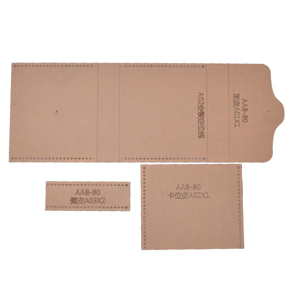 Acrylic Coin Purse Wallet Template Stencil DIY Handmade Leather Mould