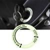 Car Stickers Luminous Key Ring Ignition Switch Protective Styling Decoration Auto Glowing Key Ring Fluorescent Stickers
