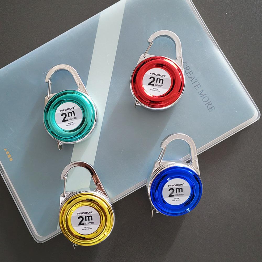 Potable Centimeter Inch Keychain 2 Meter Measuring Instruments New Tape Measure
