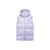 Женский жилет без рукавов с капюшоном и застежкой-молнией, с логотипом бренда, цвет Fresh-Purple 162248911-4