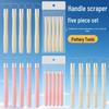 5-Piece Pottery Tool Set for Shaping, Sculpting, Handles