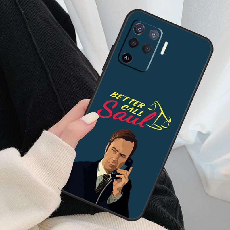Чехол Better Call Saul для Oppo A40 A60 A80 A5 Pro A15 A16 A17 A57 A77 A94 A74 A54 A76 A96 A18 A38 A58 A78 A98