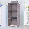 Cotton Hanging Storage Pouch Space Saver Clothes Organizer  for Household Closet Container