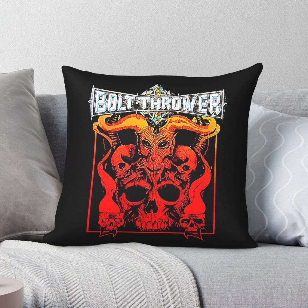 Bolt Thrower Cenotaph Album Square Pillowcase Polyester Linen Velvet Creative Zip Decorative Pillow Case Bed Cushion Cover