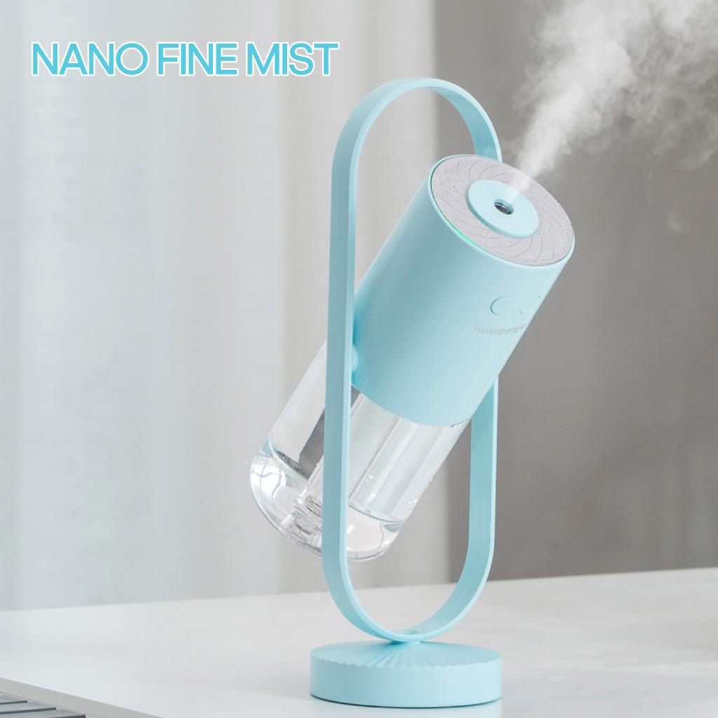 200 мл роторный увлажнитель воздуха с нано-тонким туманом, бесшумное увлажнение, свежий воздух, влажная кожа, красочная ночь