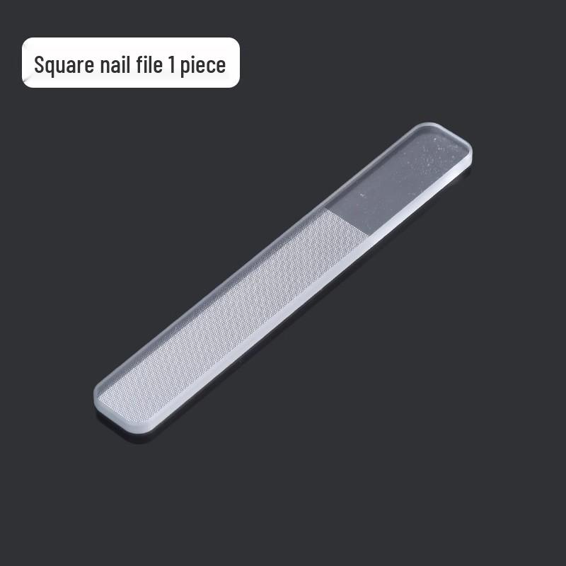 Нано Стеклянная Пилочка для Ногтей и Полировочная Полоска - Прочный Маникюрный Инструмент для Придания Формы, Полировки и Придания Блеска Детским Ногтям.