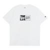 New Era Короткий рукав Пейсли Коробка Размеры CT TEE PAISLEY BOX NER36A6492 Футболка, Хлопок, Логотип, Белый, XL, SS, F, WHI, 14410108,