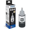 Черный чернильный картридж Epson ECOTANK T6641