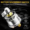 200A 12V Battery Disconnect Switch Heavy Duty, Quality Battery Cut Off Shut Off Kill Switch with Side Post Mounting Bracket for Automotive, Marine,