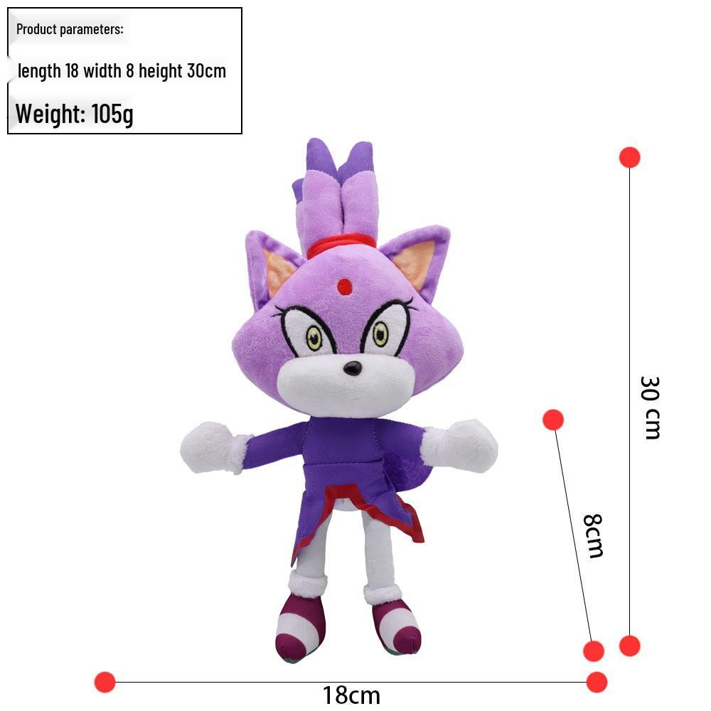 Плюшевая игрушка Супер Соник Тейлз Летающая Мышь 2025