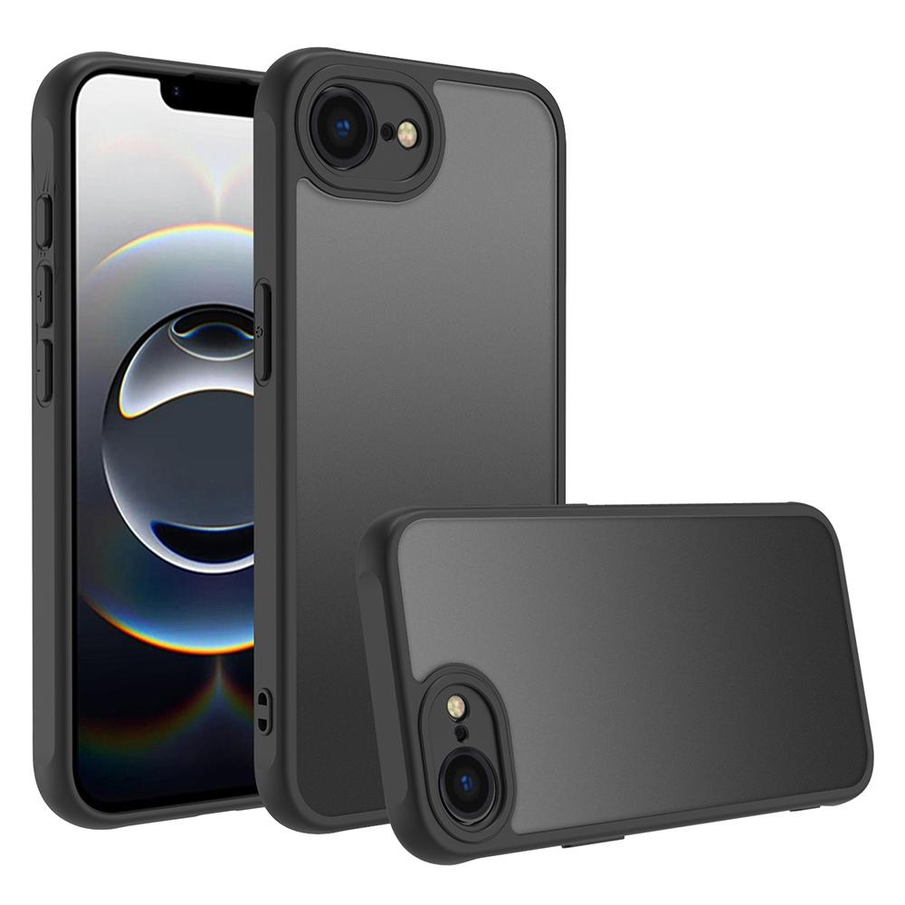 Чехол-накладка для iPhone 16e, матовый, PC+TPU, противоударный, задняя крышка для телефона