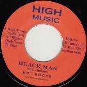 7inch Record HOT ROCKS Black Man NONE High Music 2016 UK Reggae Ska Dub Used