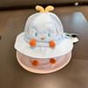 Детская шляпа для защиты от солнца для младенцев и детей с длинными полями, УФ-шляпа для летних игр