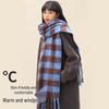 Women's Warm Winter Plaid Scarf
