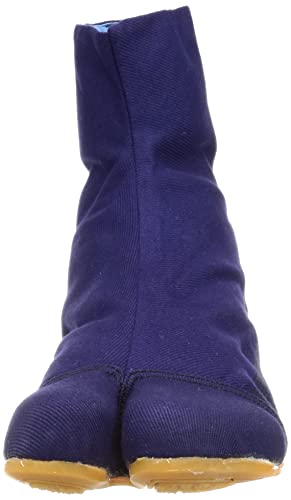 Rikioh Safety Tabi, Genba Daioh, 7-Sheet Kohaze, Navy Blue, 26.0cm, GD7B