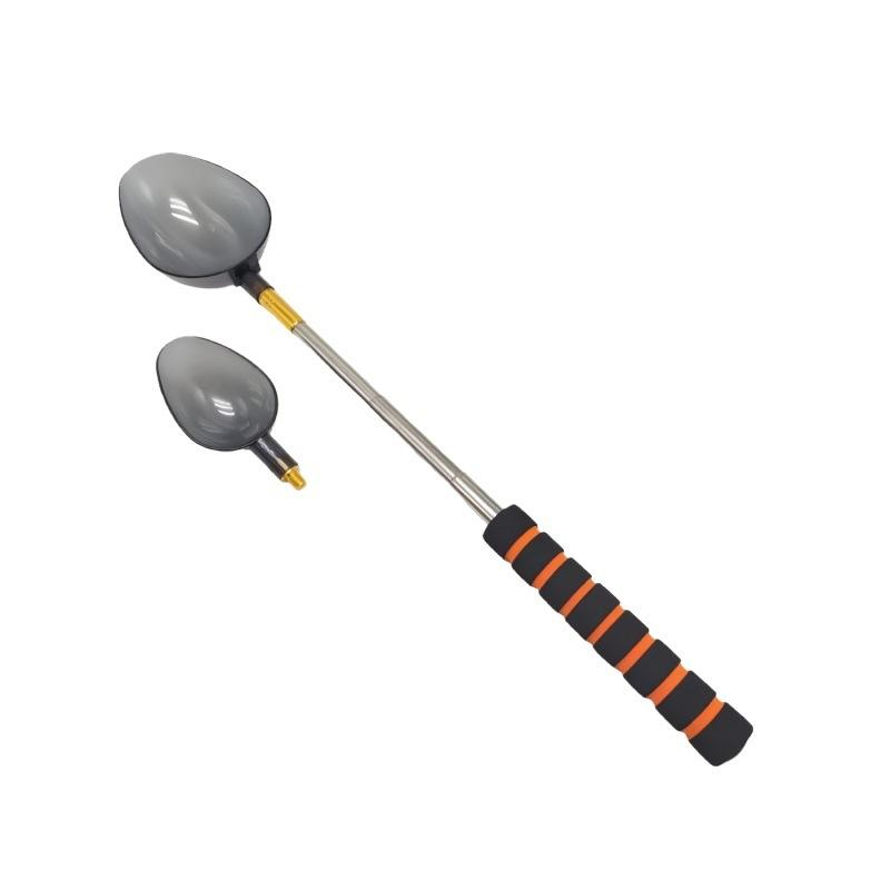 Nesting Spoon Mini Removable Stainless Steel Ear Throwing Spoon Far Throw Fixed Point Bait Nesting Device Rock Fishing Long Throw Nesting Device
