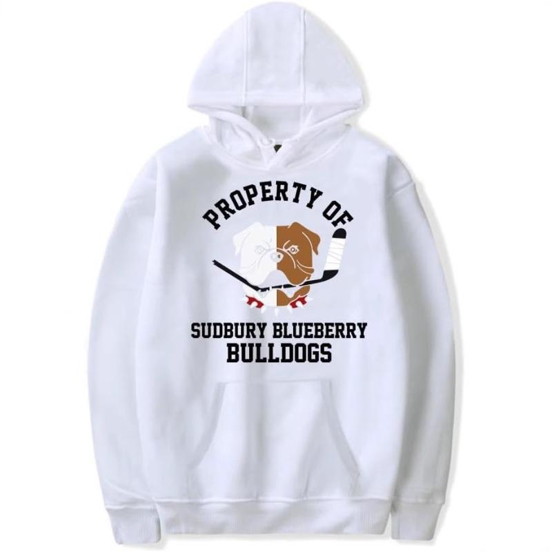 Сериал Shoresy Толстовка Sudbury Blueberry Bulldogs 69 Мужская Женская Модный Дизайн Пуловер Мужские Флисовые Толстовки