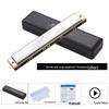 Chimei 28-Hole Wide Range Polyphonic C Harmonica for Beginners & Professionals