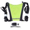 Bicycle Warning Vests Wireless Cycling Bike Safety LED Turn Signal Light Vest with RemoteLight