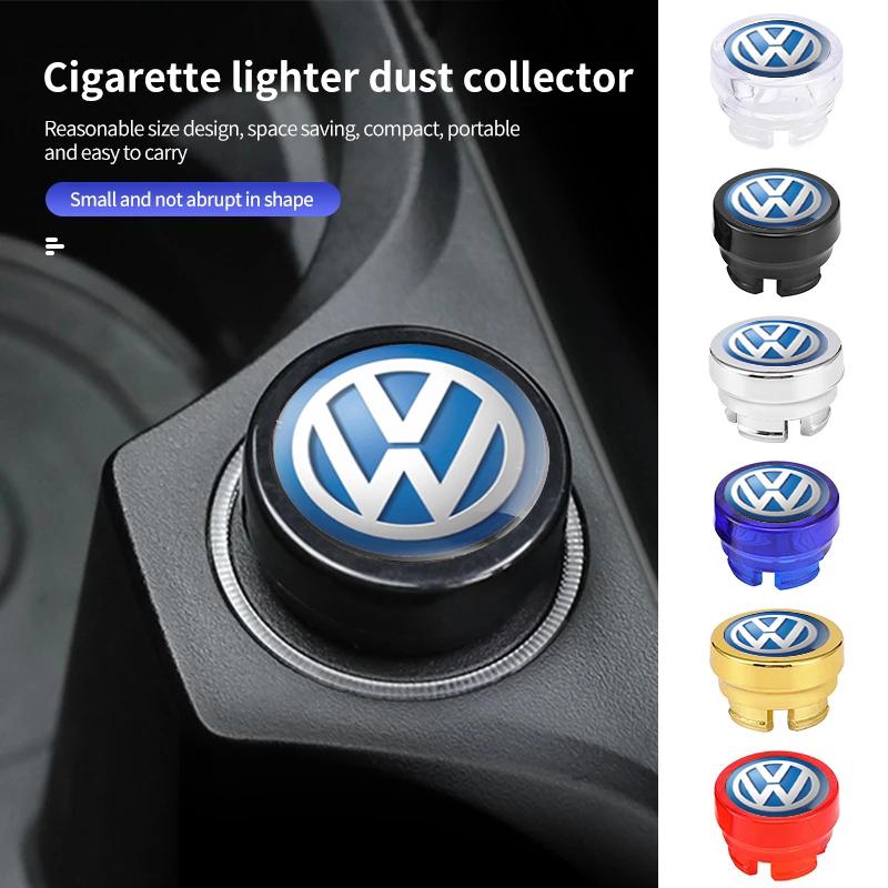 ear1 ABS Car Cigarette Lighter Caps Dust-proof Protector Covers for Volkswagen VW GTI Rline GOLF JETTA PASSAT Polo SR32 TIGUAN T-ROC