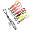 8 Styles Paracord Keychain Lanyard High Strength Parachute Cord Keychain  Outdoor Tool