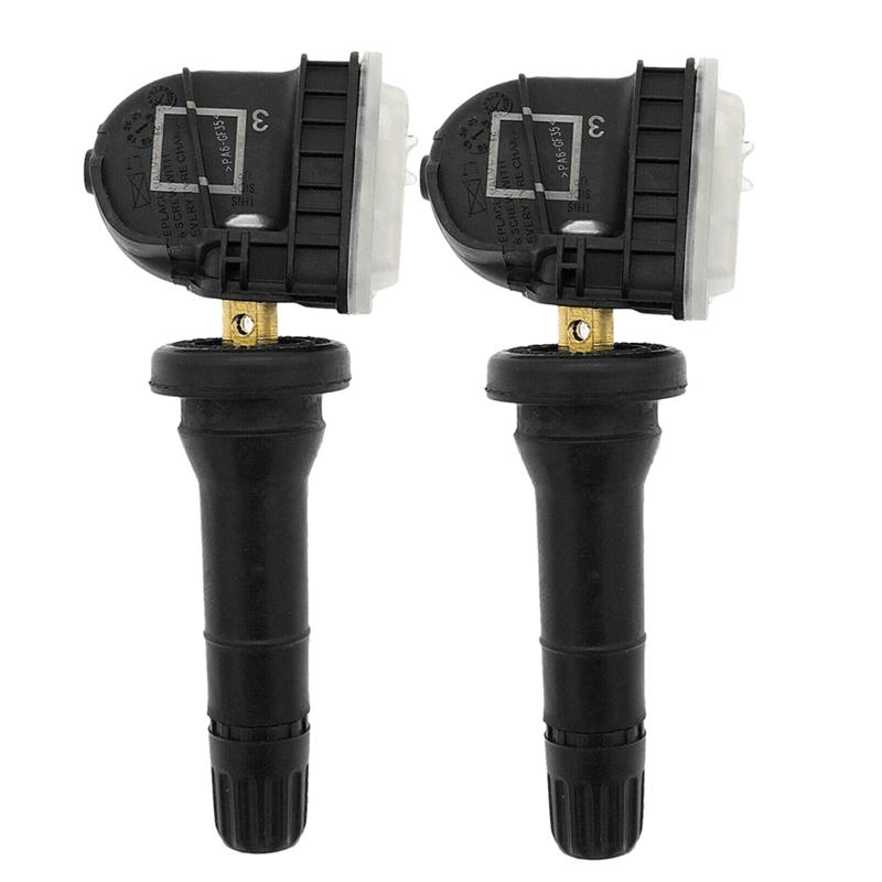 For Silverado GMC Sierra Buick Enclave Cadillac 2Pcs 315Mhz TPMS Sensor 13598771 13598772 Tire Pressure Sensor