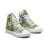 Converse Chuck Taylor All Star Повседневные и Удобные Нескользящие Износостойкие Эспадрильи Хайтопы Женские Травянисто-зеленые