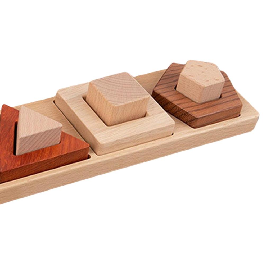 Сортер форм и накопительные деревянные игрушки Образовательные игрушки Активность