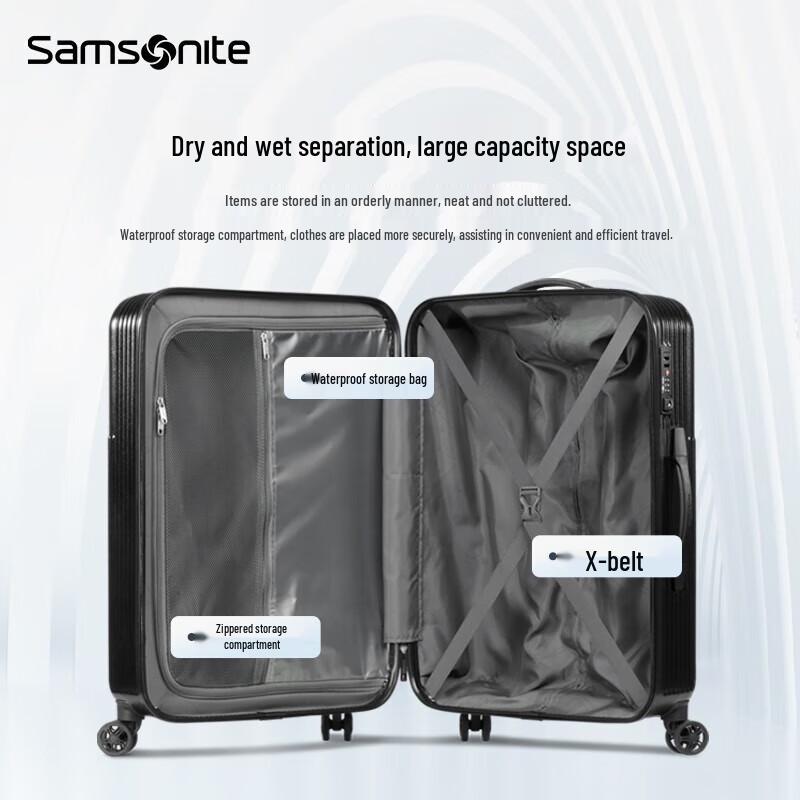 Чемодан-спиннер Samsonite PC Hardside