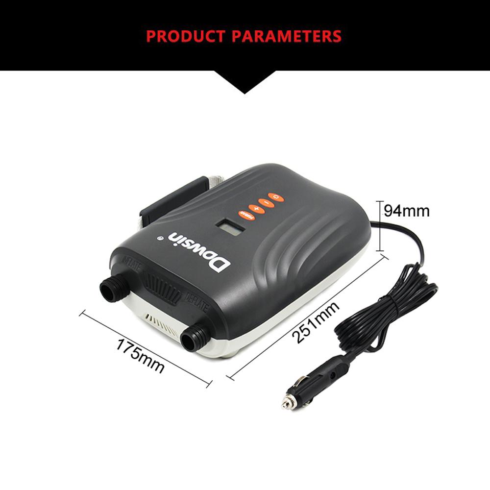 12Volt Vehicle Electric High-Pressure Pump Paddle Board Pump Inflatable Boat Inflatable Tent