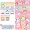 Sticky notes animal characters stand type strong adhesive 16 book set