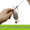Hot Equipment Durable PVA Bag Clip Bait Clips Angling Feeder Supplies Carp Fishing Accessories