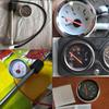 52mm Water Level Gauge With Water Level Sensor 0-190 Ohm Water Tank Level Indicator With Red Backlight 100-500mm Sensor