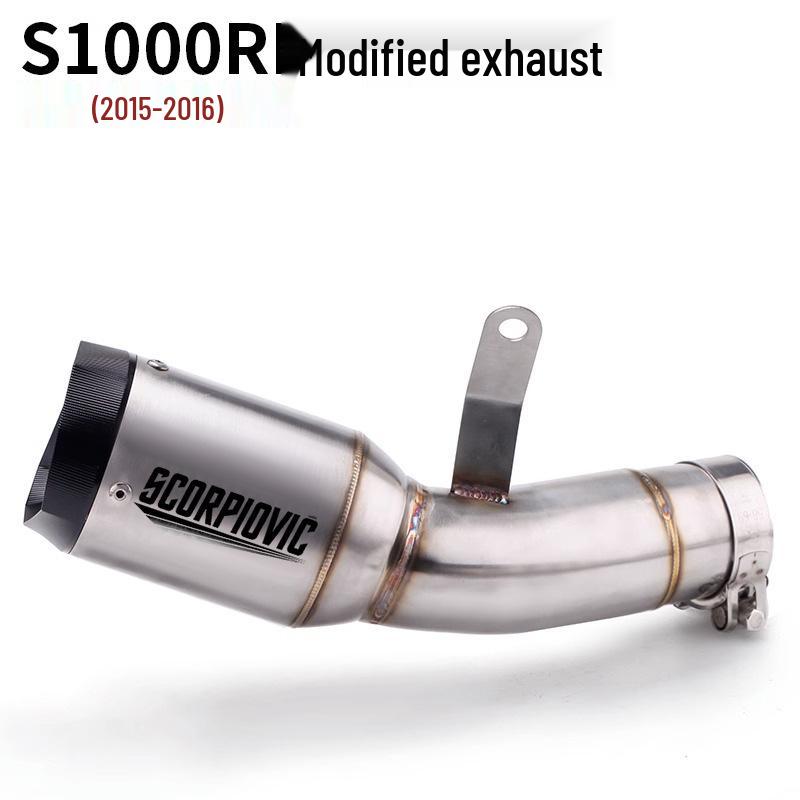 Выхлопная система из нержавеющей стали для мотоциклов S1000RR 2015-2016 годов - Интегрированные средняя и задняя части