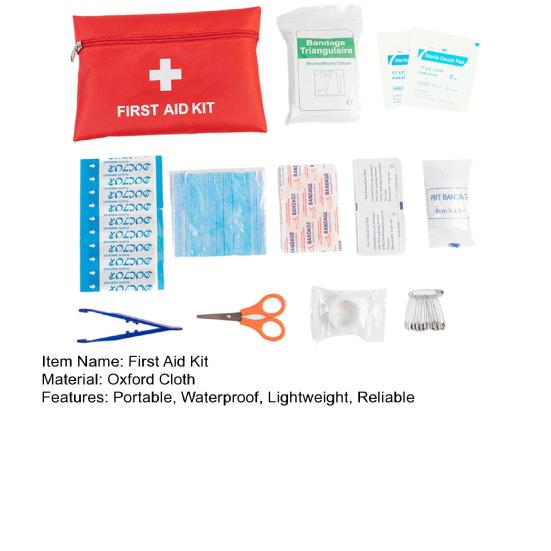 Small First Aid Kit Waterproof Portable Travel Use Urgent Accident Essentials Bandages Kit Survival Gear Equipment