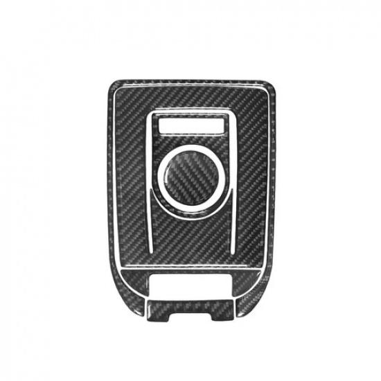 Carbon Fiber Interior Gear Shift Kit Cover Trim For Land Rover Discovery Sport