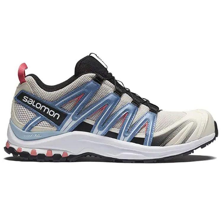 SALOMON Xa Pro 3D Fabric Shock Absorbing Non-Slip Durable Low-Top Outdoor Functional Shoes Unisex Shoes Gray Blue 471567