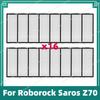 Подходит для пылесоса Roborock Saros Z70 Запасные комплекты Боковая щетка HEPA-фильтр Тряпка для мытья пола Мешок для пыли Аксессуары Запчасти