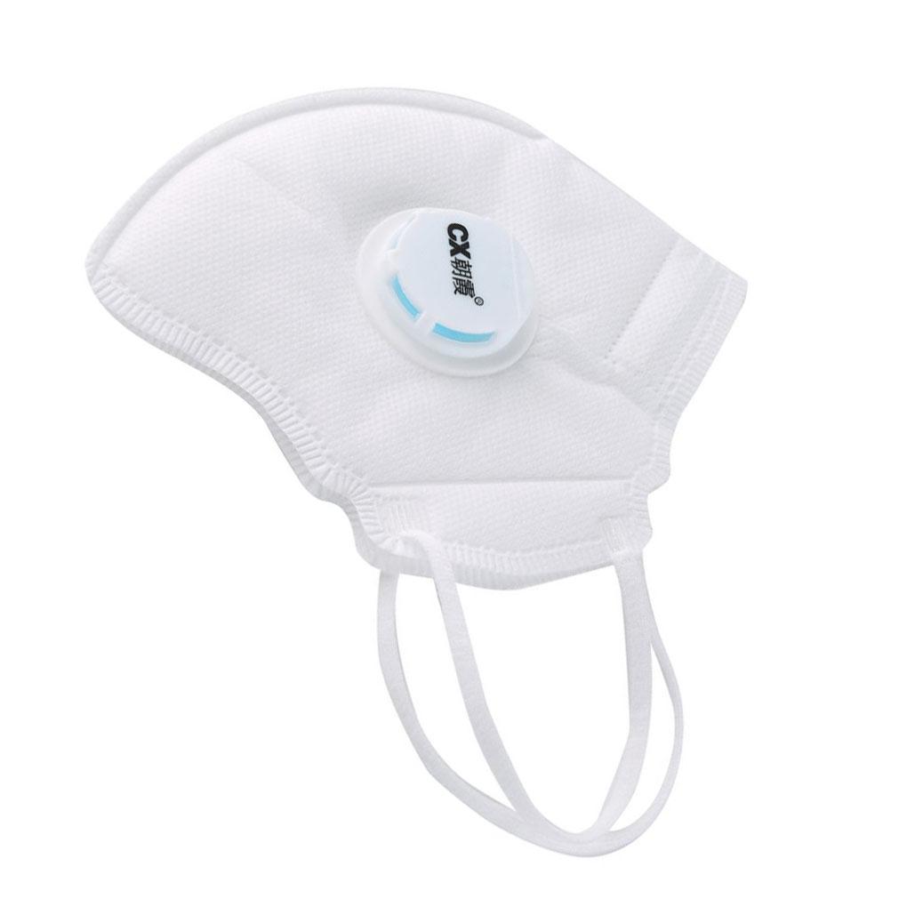 Детская защитная пылезащитная маска для детей из нетканого материала одноразовая маска для лица с односторонним клапаном тип 2 розовый