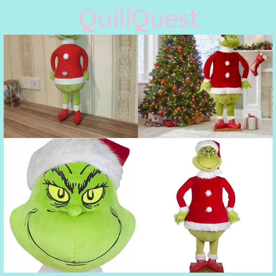 Плюшевая игрушка Гринч Рождественский Декор Мягкая Набивная Животное Для Детей Подарок